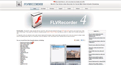 Desktop Screenshot of flvrecorder.com